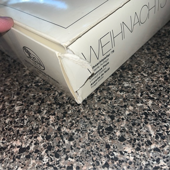 1978 Hutschenreuther Weihnachts-Teller Goddess of Christmas Plate by Ole Winther - Picture 11 of 12